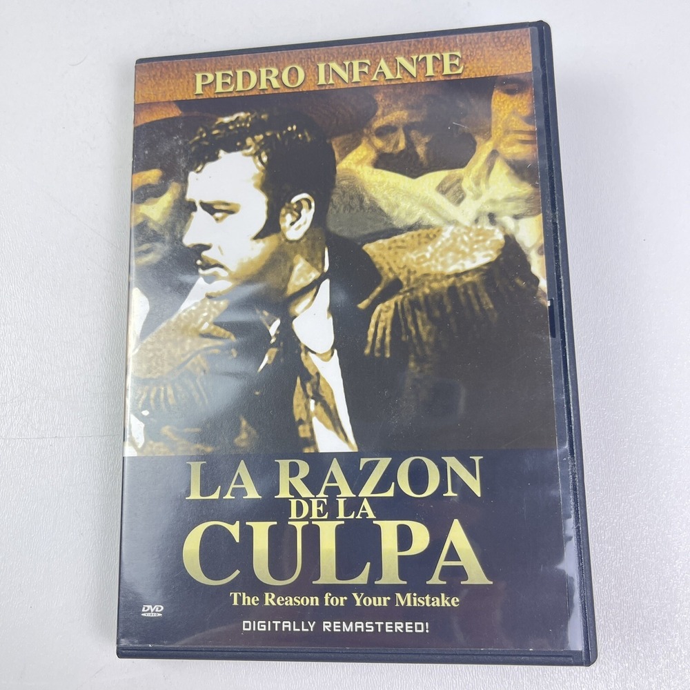 La Razon De La Culpa DVD 2005 Pedro Infante Época De Oro Cine Drama Mexico - Picture 7 of 9